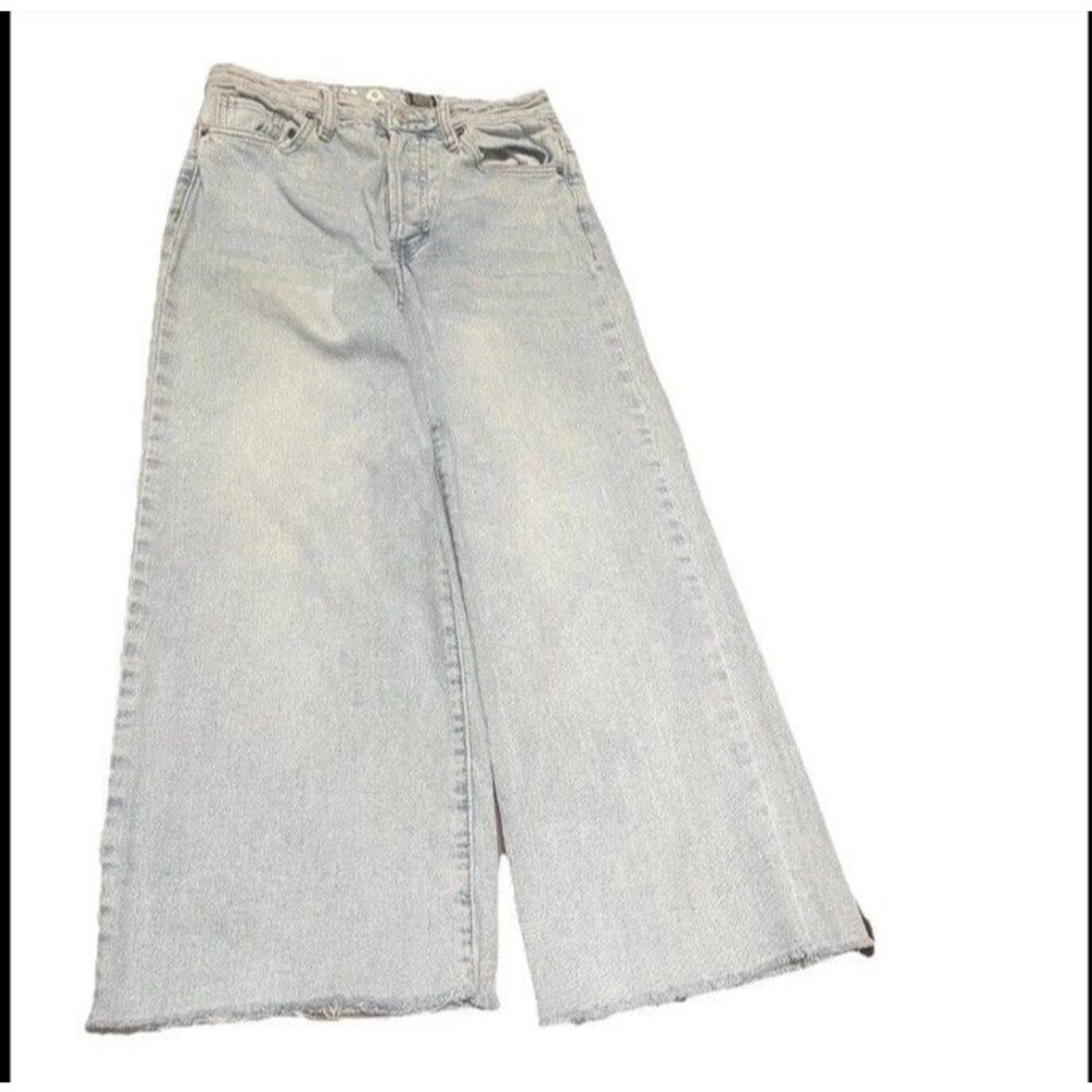 Song of Style Street Jeans Womens 27 Wide Leg Baggy 90s Skater Denim No Flaws